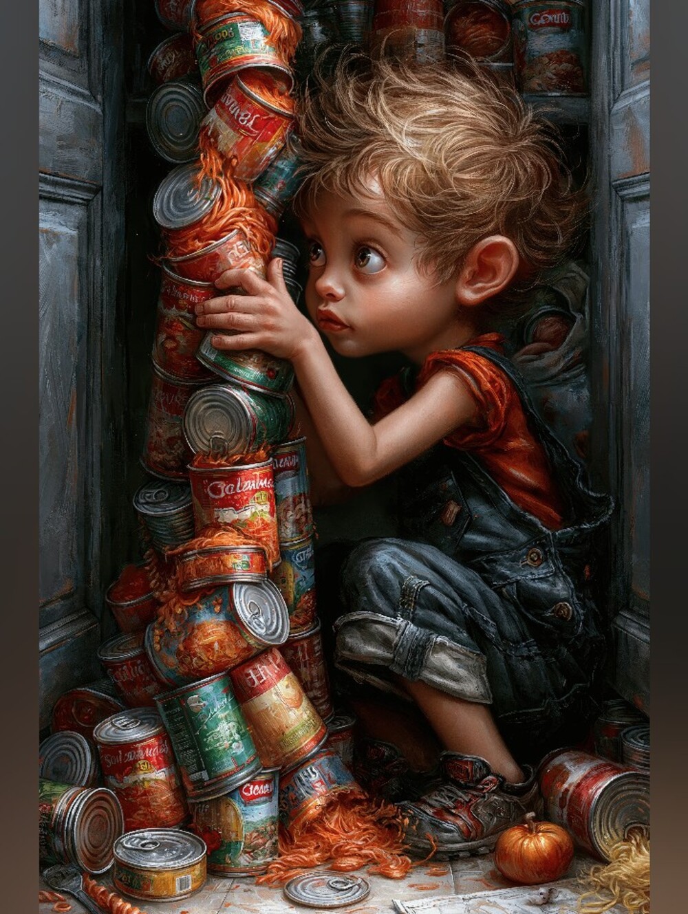 Little Boy Child Moment Print